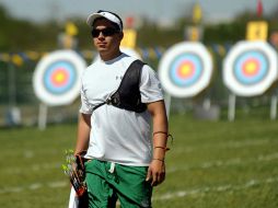 Juan René Serrano sigue cosechando medallas en tiro con arco. MEXSPORT  /