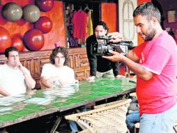 Dotados de nuevas ideas y seguridad, los jóvenes concluyeron ayer el Taller de cortometraje. M. FREYRÍA  /