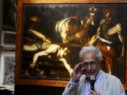 La pintura le pertenece a la orden jesuita y ha estado por años en un salón privado de una iglesia jesuita en Roma. EFE  /