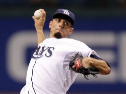 El último en lanzar un partido sin hits fue Matt Garza de los Rays de Tampa Bay. AP  /