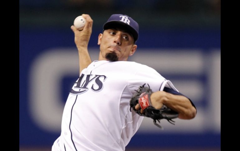 El último en lanzar un partido sin hits fue Matt Garza de los Rays de Tampa Bay. AP  /