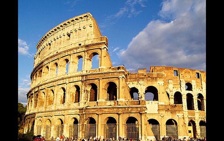 El Coliseo romano forma parte importante de la cultura italiana. ESPECIAL  /