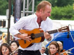 Sting esta presentando su material 'Symphonicity' de temas viejos, pero con orquesta sinfónica. AP  /