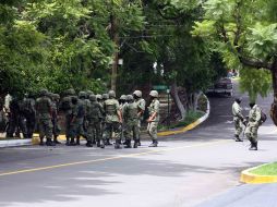 El operativo se llevó a cabo en los cruces de la calle Paseo de los Parques y la Avenida Acueducto. A. HINOJOSA  /