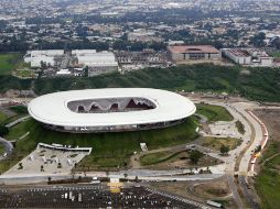 El estadio Omnilife está listo para el partido inaugural. A. GARCÍA  /