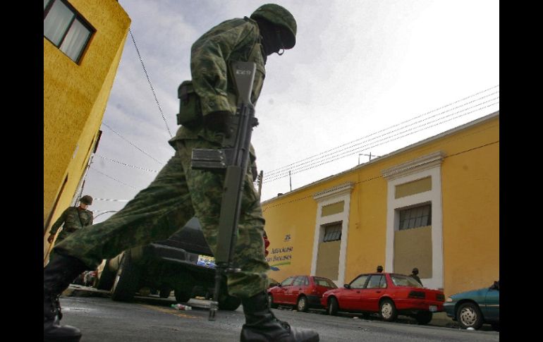 Mantienen con extrema seguridad la zona del Semefo donde se encuentra el cuerpo del narcotraficante. A GARCÍA  /