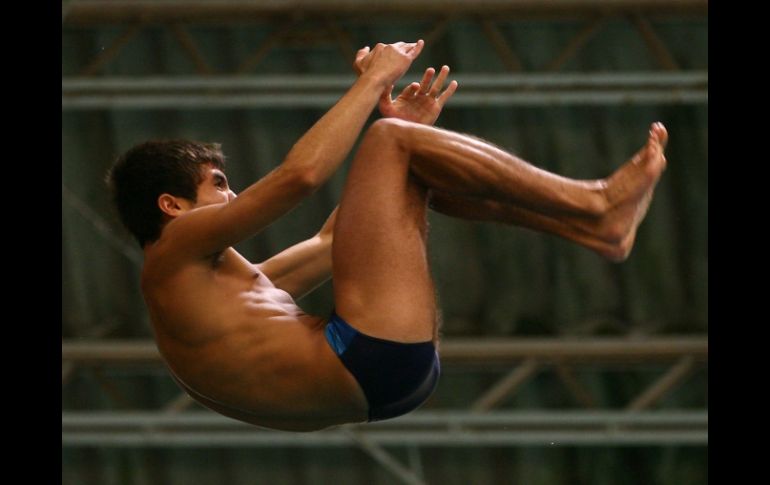 Iván García se coronó en clavados de los JCC. MEXSPORT  /