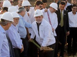 Los presidentes de Paraguay y Brasil, en Villa Hayes. REUTERS  /