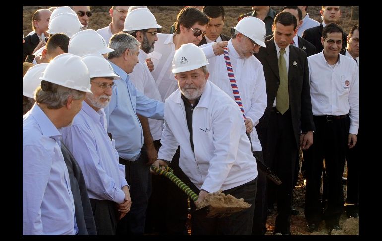 Los presidentes de Paraguay y Brasil, en Villa Hayes. REUTERS  /