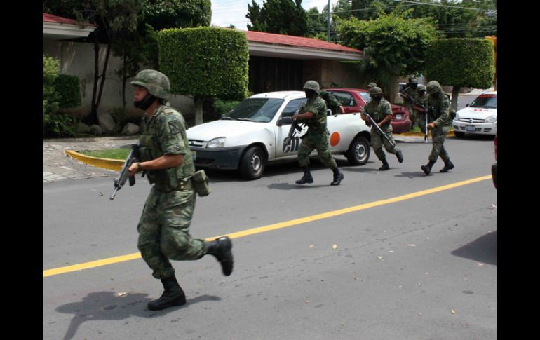 Durante el operativo del día de ayer fueron aseguradas tres casas donde se llevan a cabo investigaciones. A. HINOJOSA  /