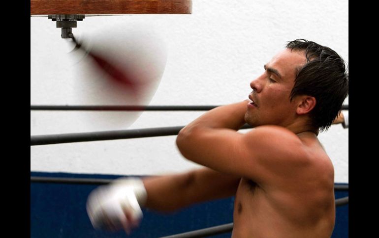 Juan Manuel Márquez espera el momento en el que se pueda realizar un apelea contra Pacquiao. MEXSPORT  /