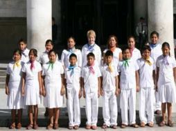 El Coro Intercultural Xochicuicanih está integrado por niños y jóvenes de Veracruz. ESPECIAL  /