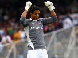 Alfredo Talavera lamenta la poca fortuna de Toluca de los delanteros contra Pumas. MEXSPORT  /