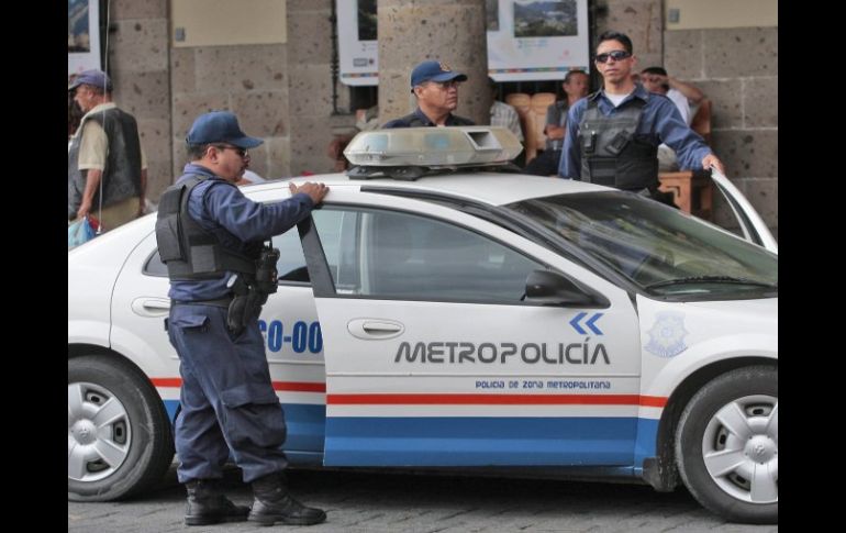 La Policía tapatía ha tomado más precauciones luego de recibir amenazas tras la muerte de Coronel. ARCHIVO  /