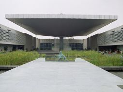 El Museo Nacional de Antropología fue diseñado por el arquitecto Pedro Ramírez Vázquez, en 1963. EL UNIVERSAL  /