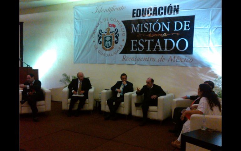 Durante el foro temático “Misión de Estado” que organiza la Cámara Nacional de Comercio. R. ZAPATA  /