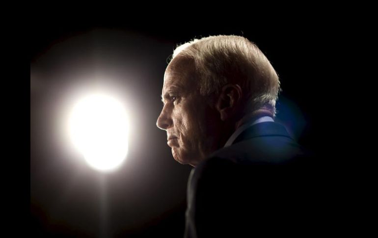 El senador por Arizona, John McCain, en el Capitolio de Washington. EFE  /