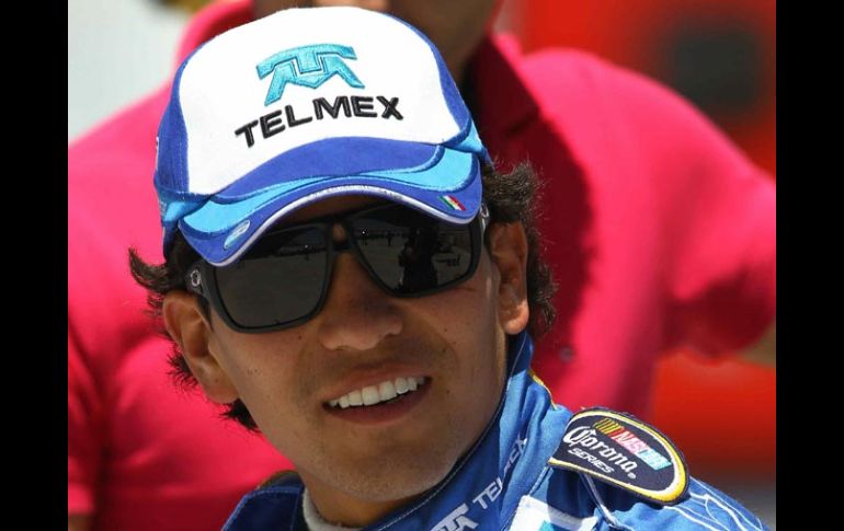 Antonio Pérez está listo para enfrentar la séptima fecha de la Nascar Series. A. CAMACHO  /