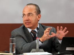 Felipe Calderón encabezó esta semana reuniones en el marco de los Diálogos por la Seguridad. NTX  /