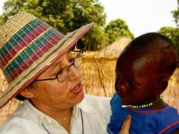 Desde hace siete años, Juanita González vive en la región del Chad, en África.ESPECIAL  /