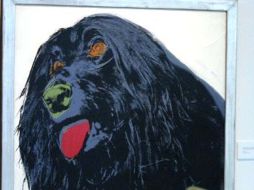 Obra titulada 'Perro' (1976), del norteamericano Andy Warhol. ARCHIVO INFORMADOR  /