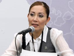 Minerva Bautista Gómez fue relevada de la Secretaría de Seguridad Pública. EL UNIVERSAL  /