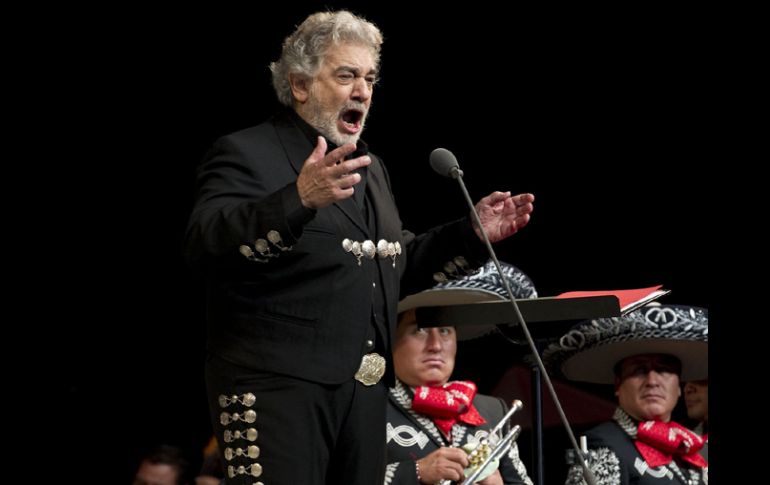 El tenor se presentó el día de ayer en el estado de Durango. EFE  /