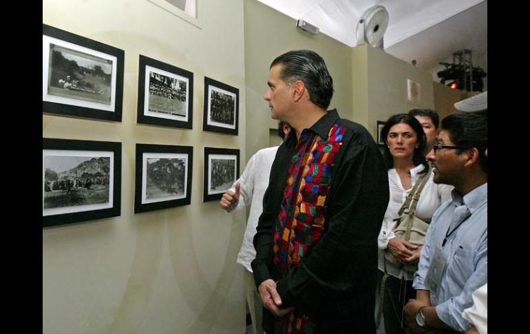 Alonso Lujambio inauguró en Guadalajara el recorrido del museo itinerante ''México Multicultural''. E. BARRERA  /