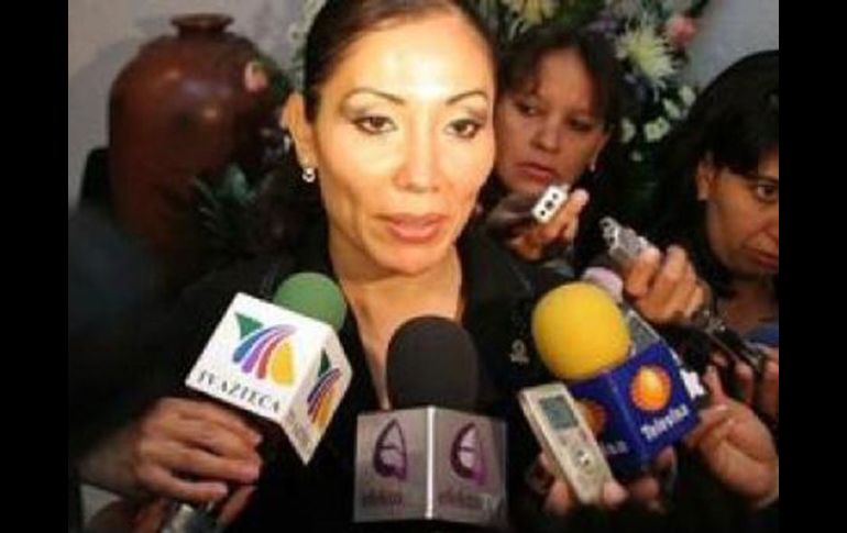 • Minerva Bautista, ex titular de Seguridad Pública de Michoacán. ESPECIAL  /