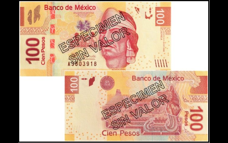 El nuevo billete retoma el rostro de Nezahualcóyotl anterior a la edición conmemorativa del Centenario de la Revolución. ESPECIAL  /