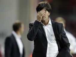 Joachim Löw lamenta el empate de la Selección alemana. AP  /