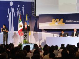 El Cuarto Encuentro Internacional de Organismos de la Sociedad Civil reunió a mil 500 participantes en Expo Guadalajara. A. CAMACHO  /