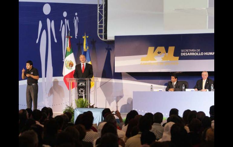 El Cuarto Encuentro Internacional de Organismos de la Sociedad Civil reunió a mil 500 participantes en Expo Guadalajara. A. CAMACHO  /