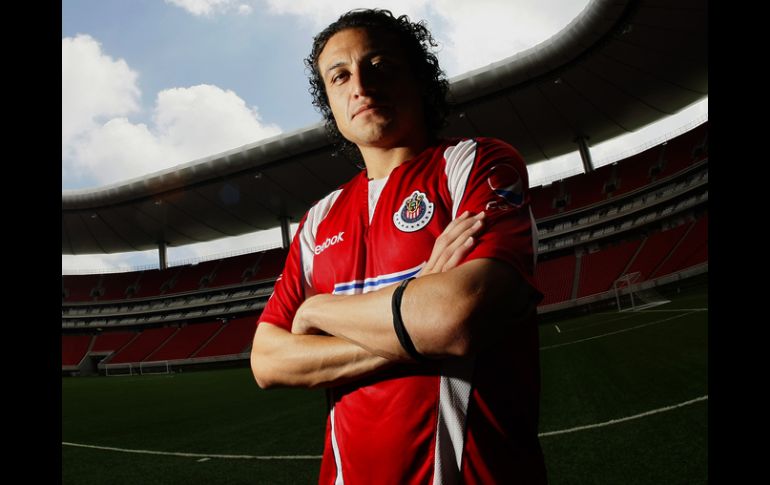 Héctor Reynoso, defensa central y capitán del Guadalajara. JAMMEDIA  /