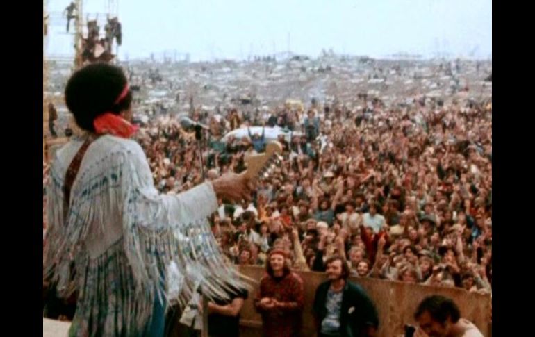 El mítico festival de Woodstock vigente en la memoria de la música. ESPECIAL  /