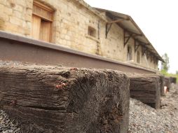 Las obras de restauración de la Estación del Tren de Ameca están casi concluidas. S. NÚÑEZ  /