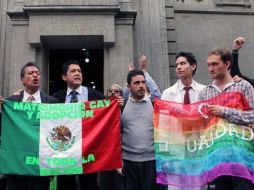 Tras un largo debate, la Suprema Corte dio su aval para declarar constitucional la adopción por matrimonios homosexuales. EL UNIVERSAL  /