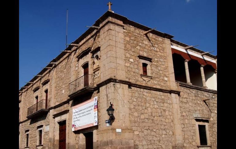 Fachada de la Casa Museo de Morelos, Michoacán. ESPECIAL  /