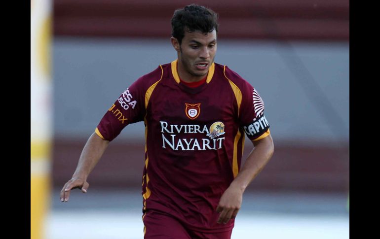 El emplumado Samuel Ochoa en el entrenamiento con  Tecos MEXSPORT  /