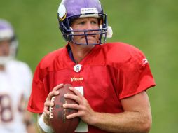 Brett Favre jugará su vigésima temporada en al NFL. REUTERS  /