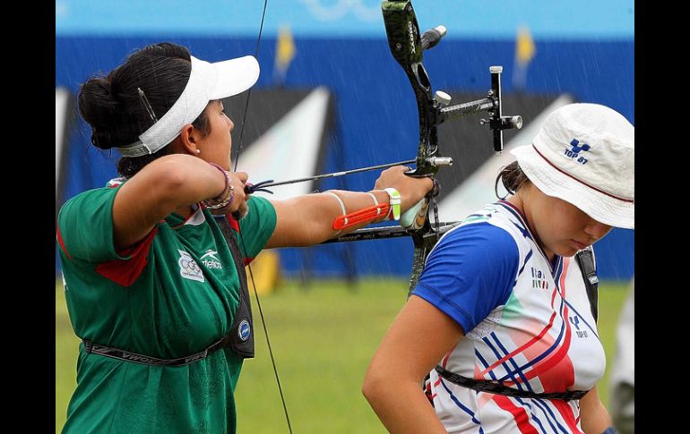 Mariana Avitia clasificó a octavos de final en los JOJ. MEXSPORT  /