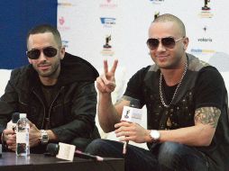 El nuevo material de Wisin & Yandel aparecerá el próximo mes de noviembre y esperan volver a México para promoverlo. A.CAMACHO  /