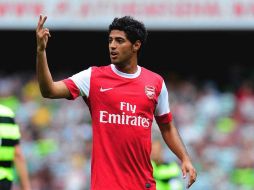 Carlos Vela podría salir del Arsenal para irse al Fulham. MEXSPORT  /