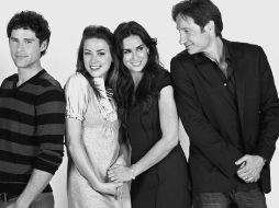 Ben Hollingsworth, Amber Heart, Demi Moore y David Duchovny interpretan a la familia Jones en la cinta Amor por contrato. EL UNIVERSAL  /