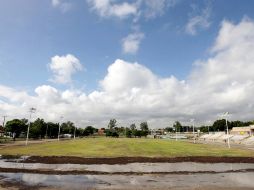 Aspecto del predio en la zona conocida como La Curva, donde se edificará el Estadio de Atletismo. A. CAMACHO  /