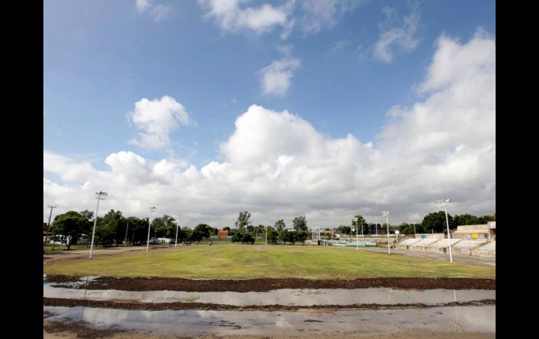 Aspecto del predio en la zona conocida como La Curva, donde se edificará el Estadio de Atletismo. A. CAMACHO  /