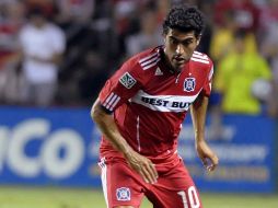 Castillo anhela tener más acción en su equipo de Chicago Fire. MEXSPORT  /