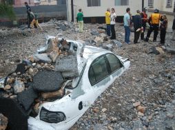 En junio pasado, las tormentas e inundaciones afectaron a los estados de Nuevo León y Tamaulipas. EFE  /