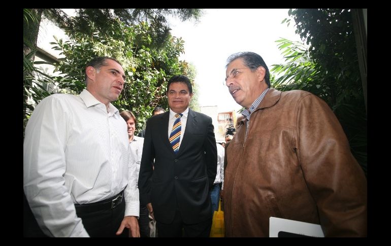 El presidente nacional del Partido de la Revolución Democrática, Jesús Ortega en la reunión El Modo Perredista de Gobernar. NTX  /