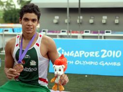 Abraham Camacho es el primer jalisciense en ganar una medalla en los JOJ. MEXSPORT  /